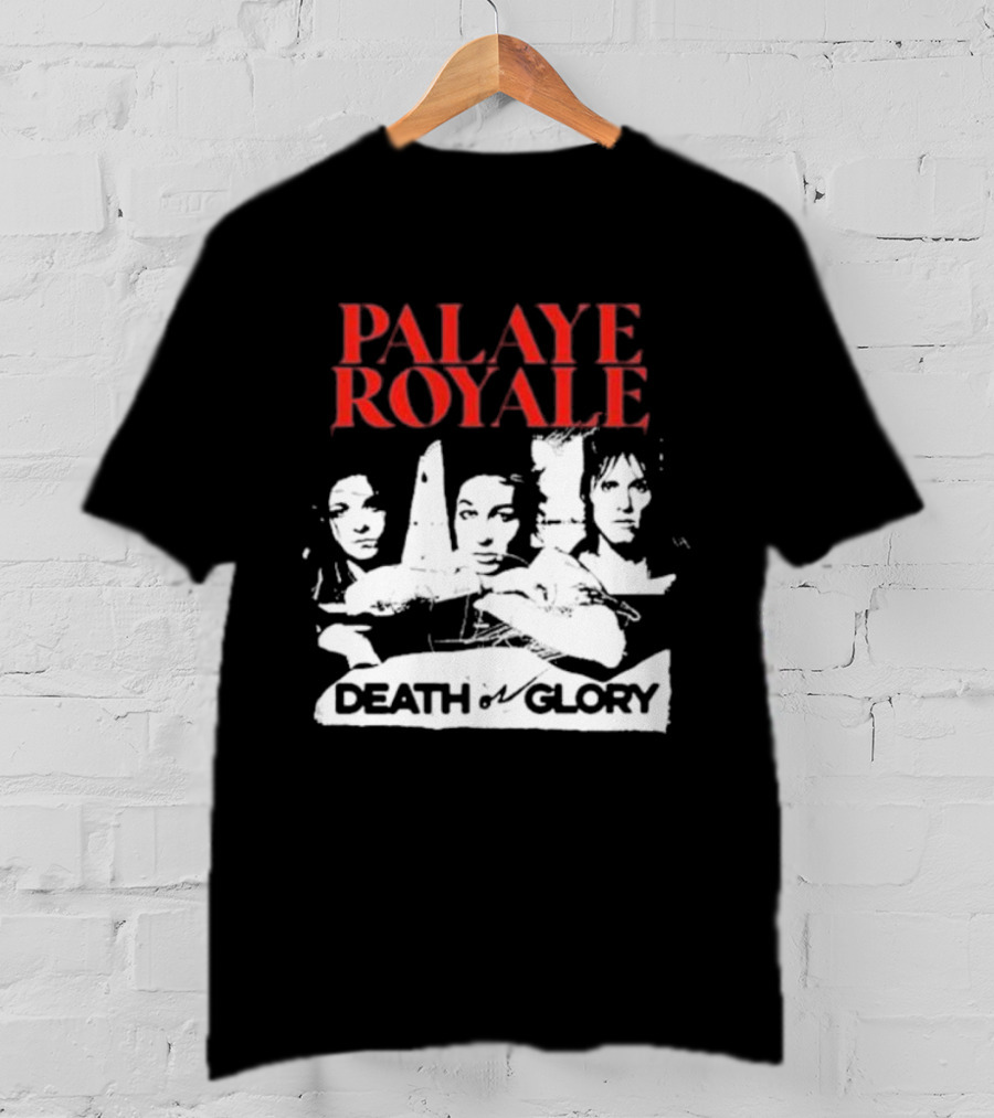 Palaye Royale Death Or Glory Band Member Portrait Trio T-Shirt