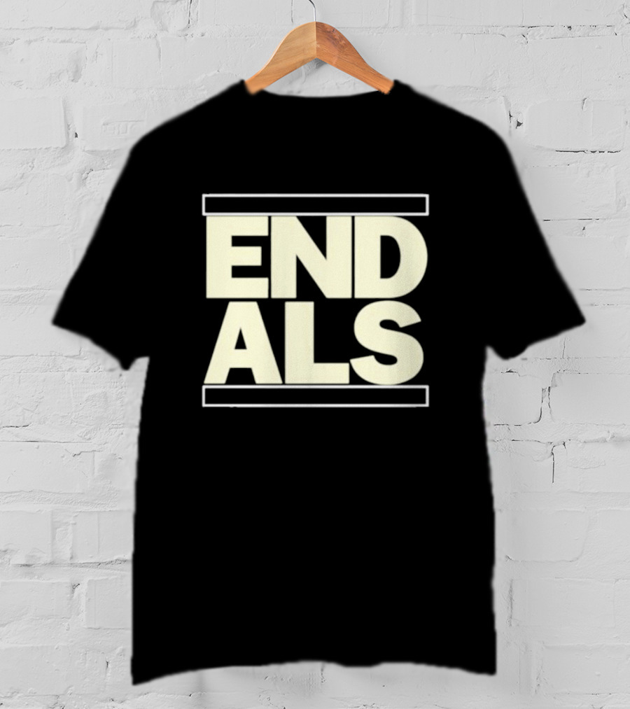 Torey Lovullo Supporting Awareness With End ALS Message T-Shirt