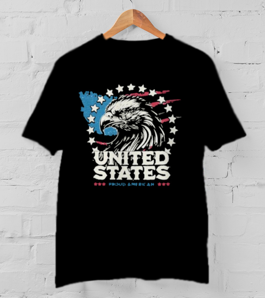 United States Proud American Eagle T-Shirt