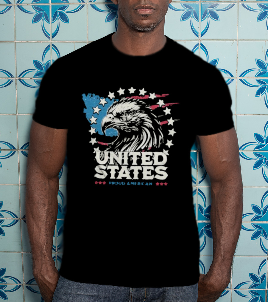United States Proud American Eagle T-Shirt