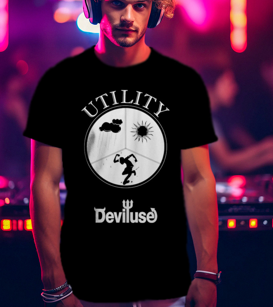 Utility Deciluse Rain Sun And Run Deviluse T-Shirt