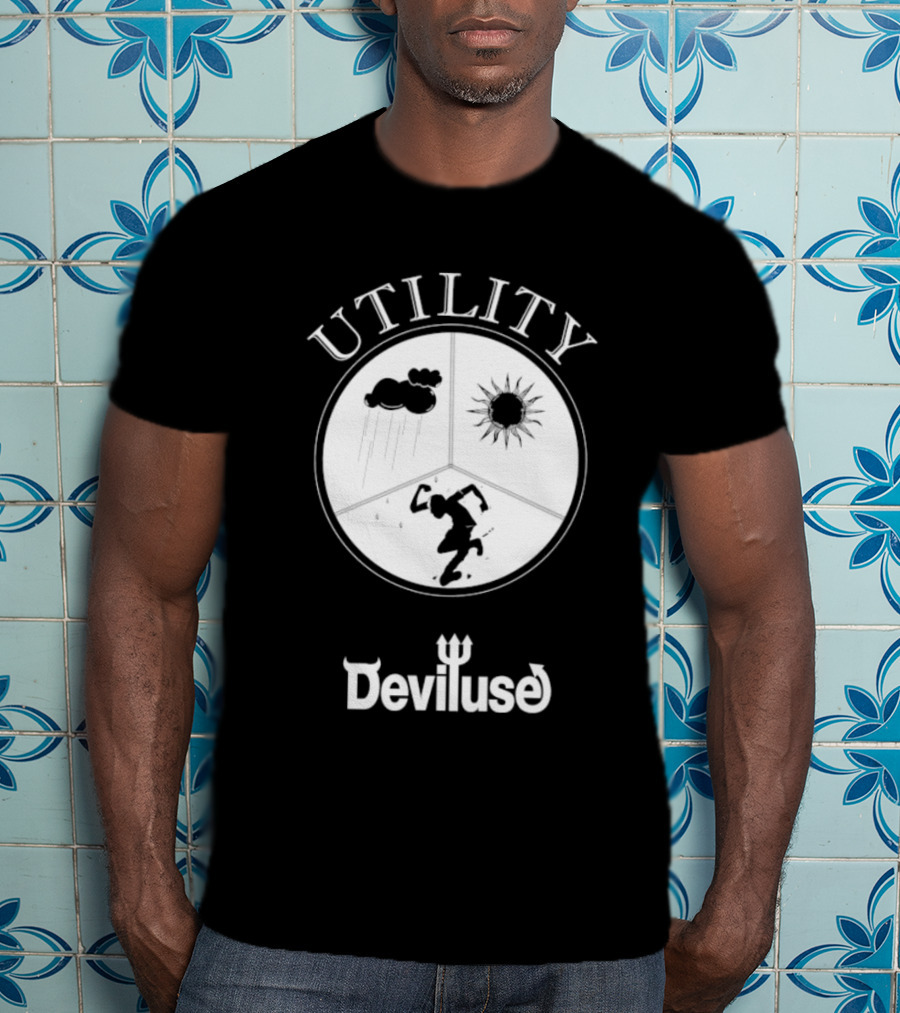 Utility Deciluse Rain Sun And Run Deviluse T-Shirt