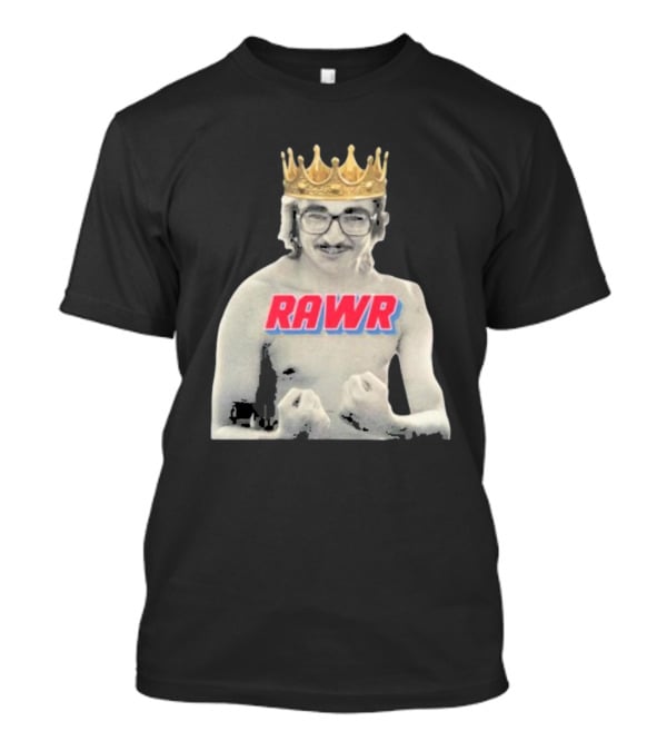 RAWR Young Greg Cote Wearing Crown T-Shirt
