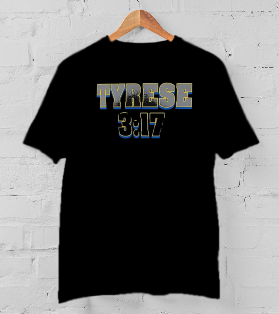 TYRESE 3:17 Tyrese Haliburton T-Shirt
