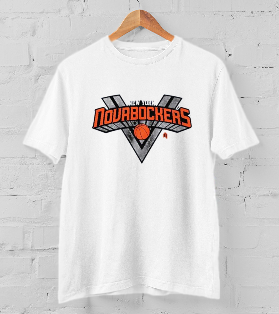 New York Novabockers Basketball V T-Shirt
