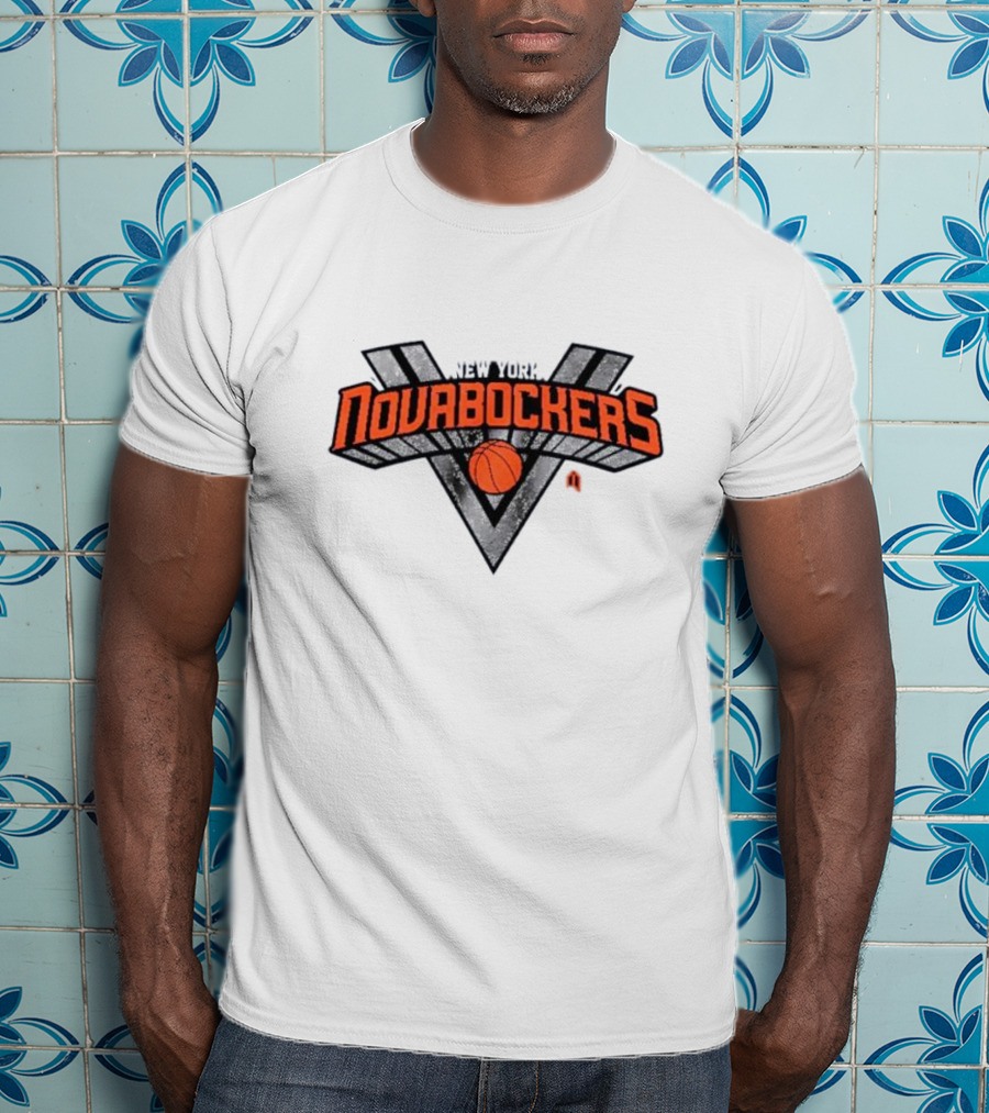 New York Novabockers Basketball V T-Shirt