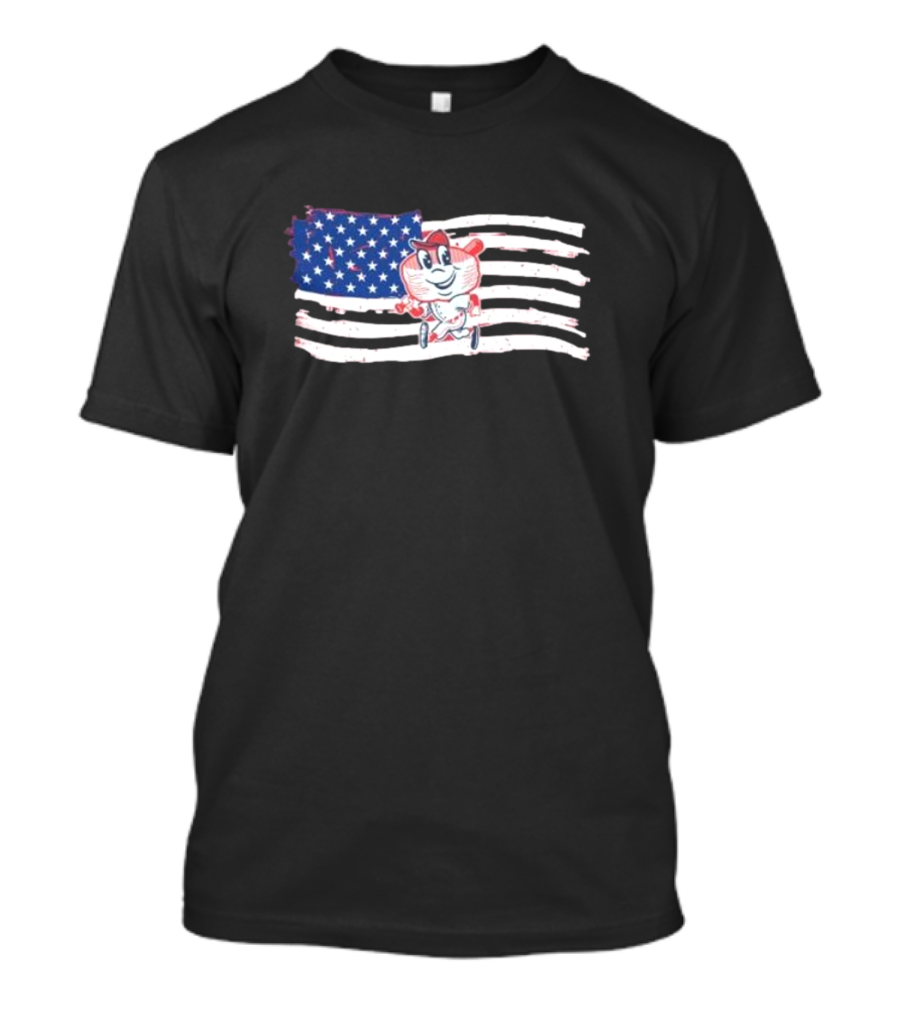 Riverwalk Stadium Max Fireworks Show Patriotic Mascot Flag Display T-Shirt