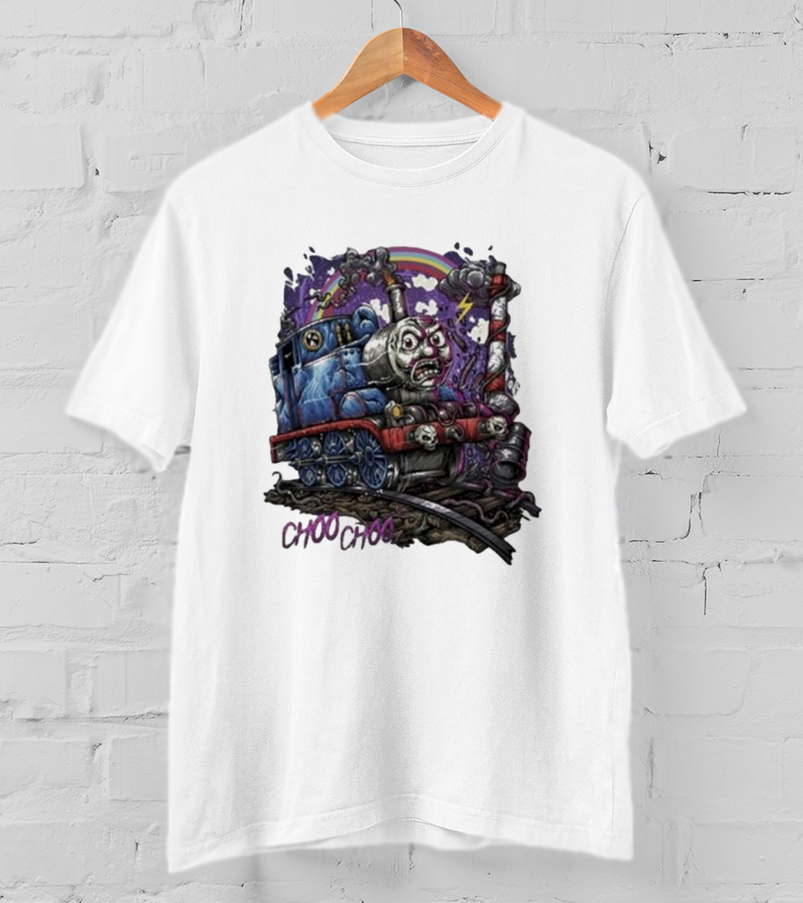 Damaged Society Choo Choo Train Madness T-Shirt