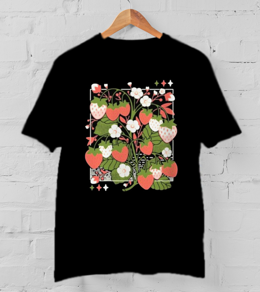 Doki Rosi Strawberry Fields Floral T-Shirt