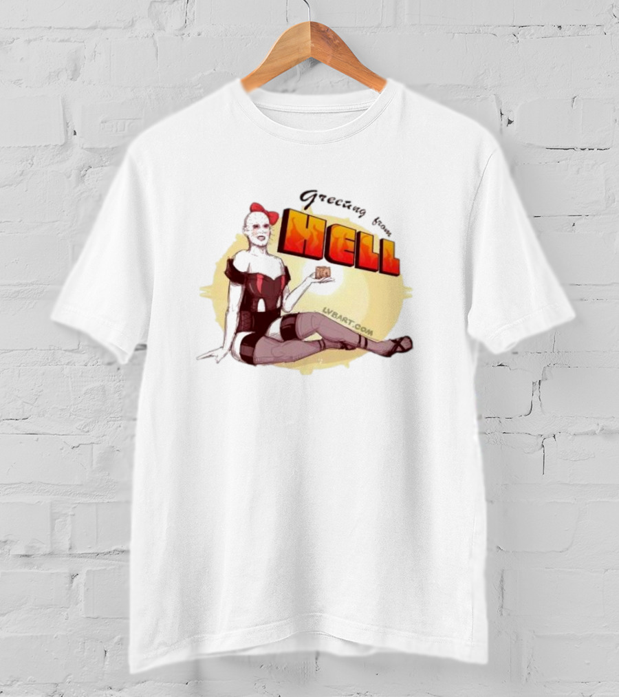 Greetings From Hell Hellraiser Women LVART.COM T-Shirt