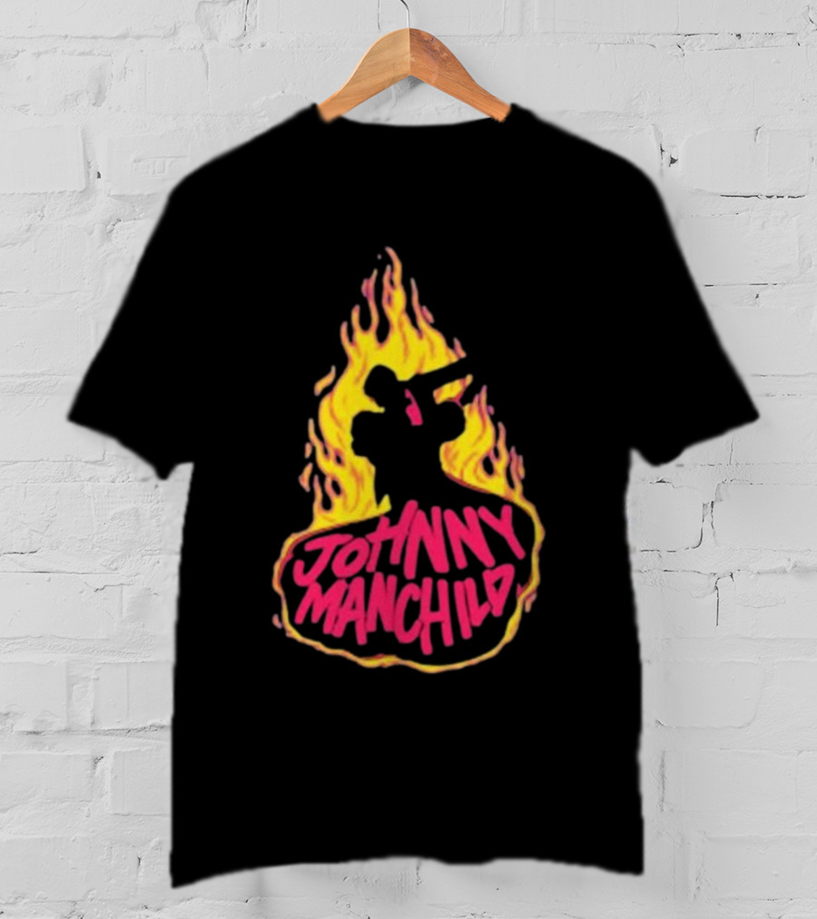Johnny Manchild Fire Dance Silhouette Flame T-Shirt