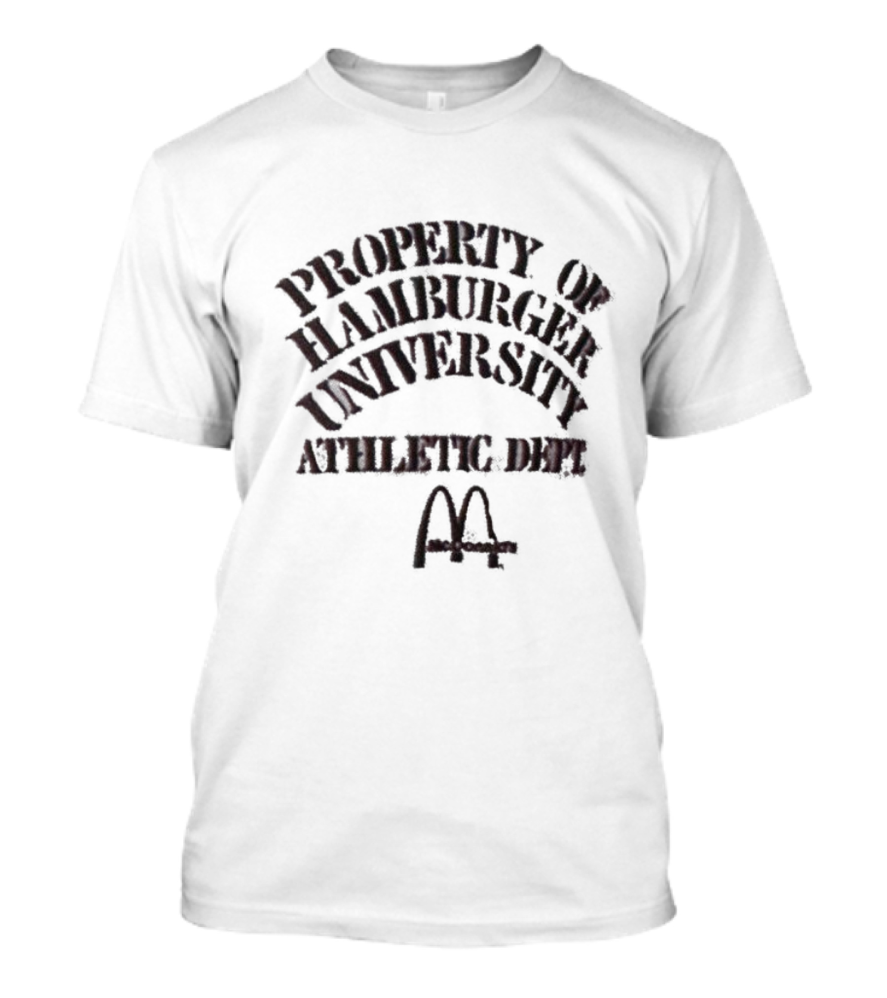 Property Of Hamburger University Athletic Dept McDonald's T-Shirt