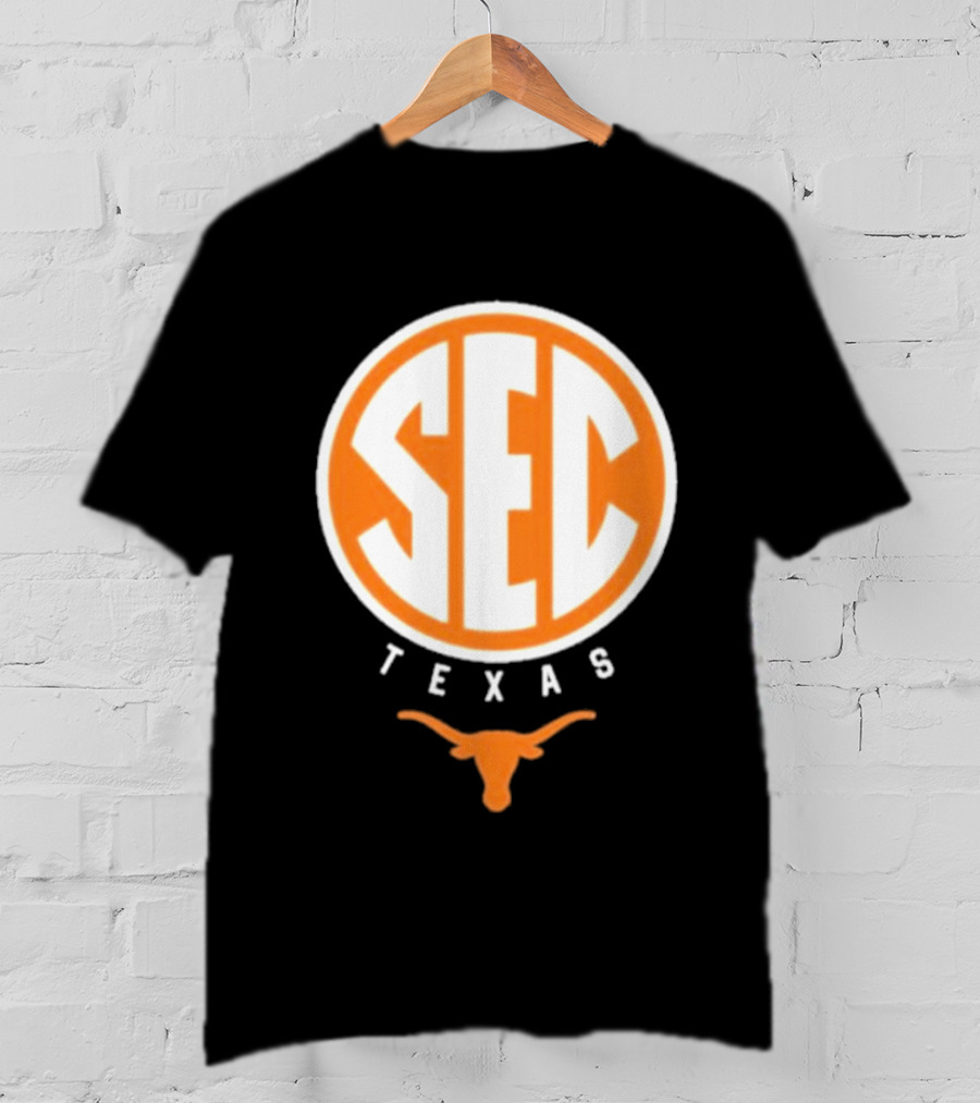 SEC Texas Longhorns Logo Texas Longhorn T-Shirt