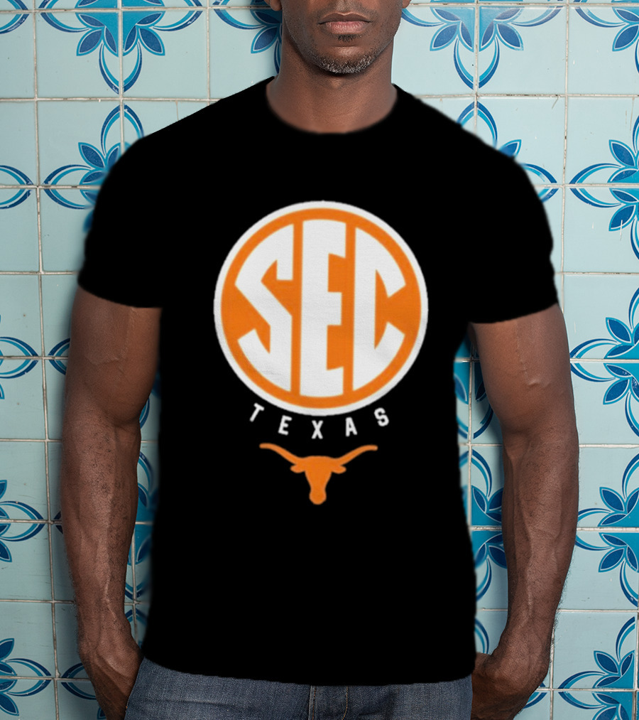 SEC Texas Longhorns Logo Texas Longhorn T-Shirt