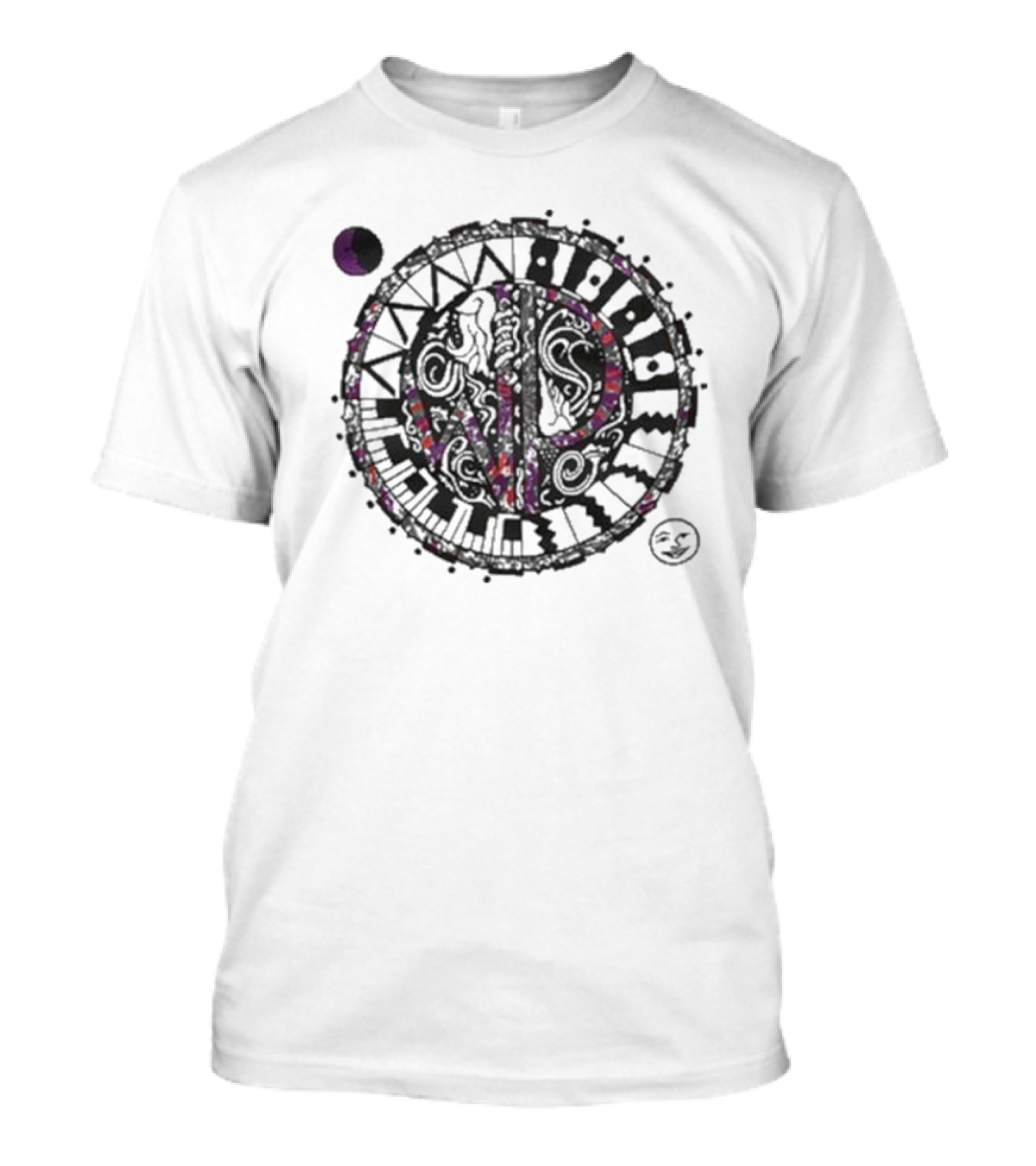 Widespread Panic Havin A Good Time Moon Phase T-Shirt