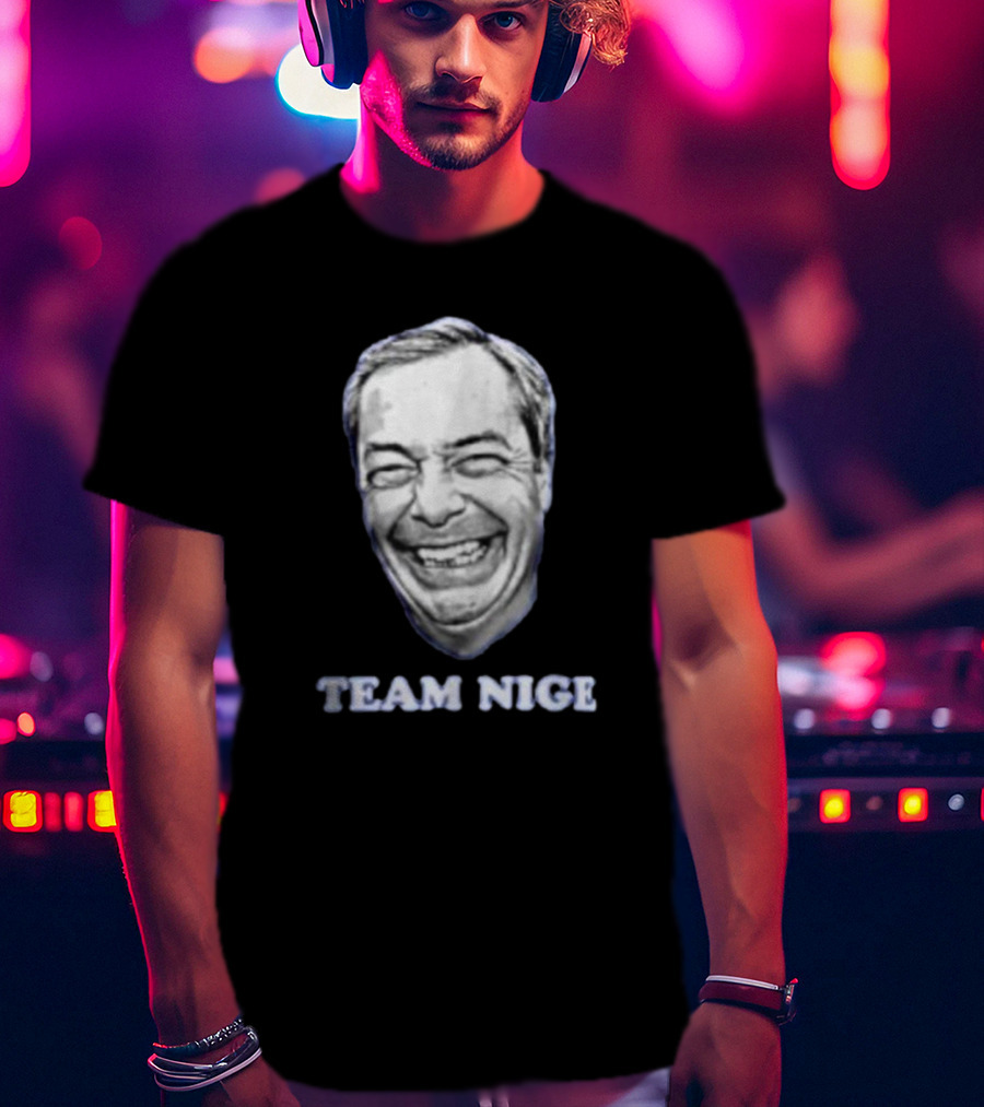 Olaf Falafel Team Nige Face T-Shirt