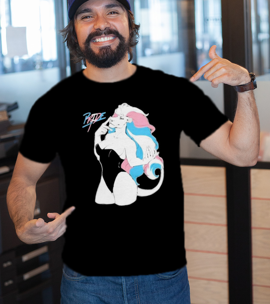 Pride Lioness Trans Flag Colors T-Shirt