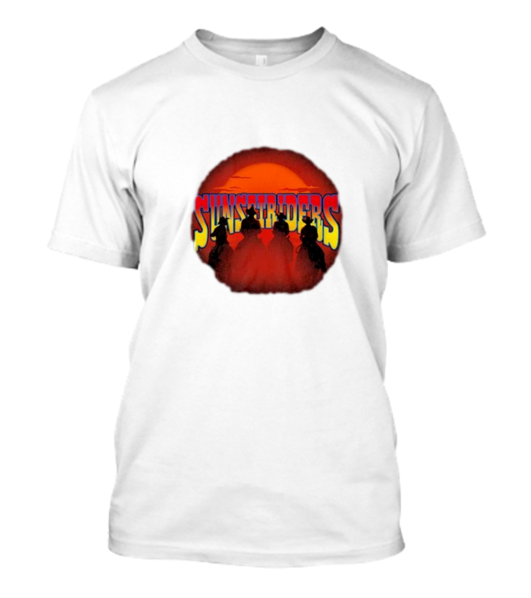 Sunset Riders Shadow Edition Retro Cowboys Game Iconic T-Shirt