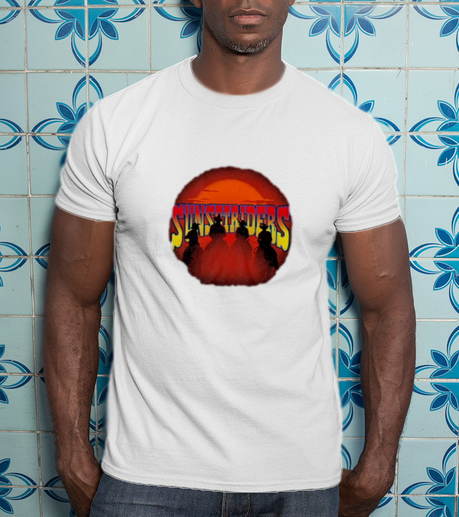 Sunset Riders Shadow Edition Retro Cowboys Game Iconic T-Shirt
