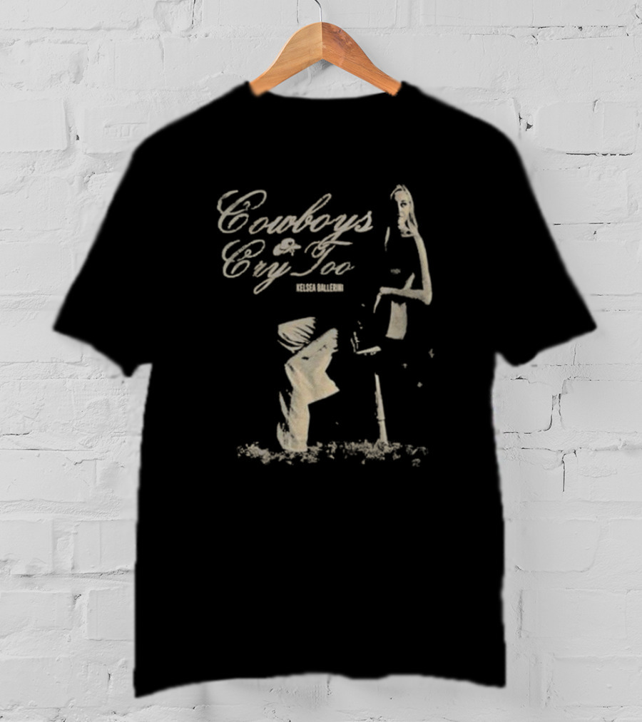 Cowboys Cry Too Kelsea Ballerini Face T-Shirt