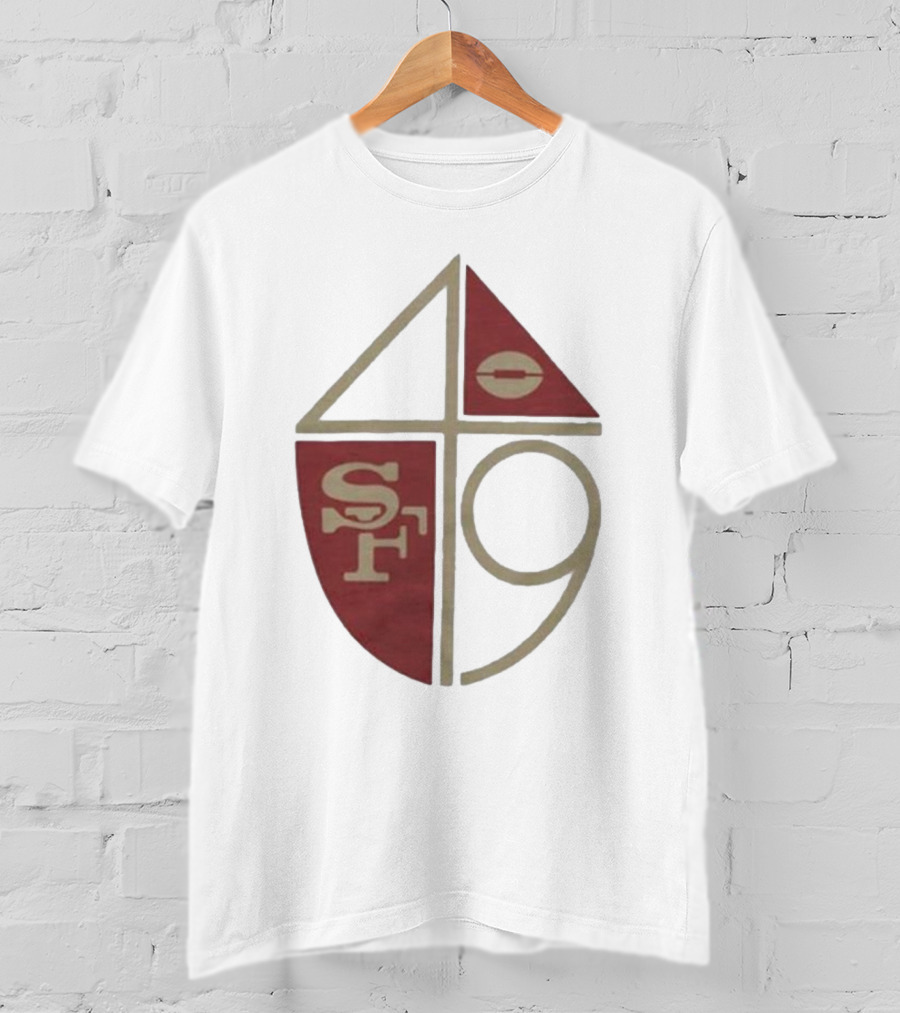 San Francisco 49ers Vintage 1965 SF 49 Iconic Emblem T-Shirt