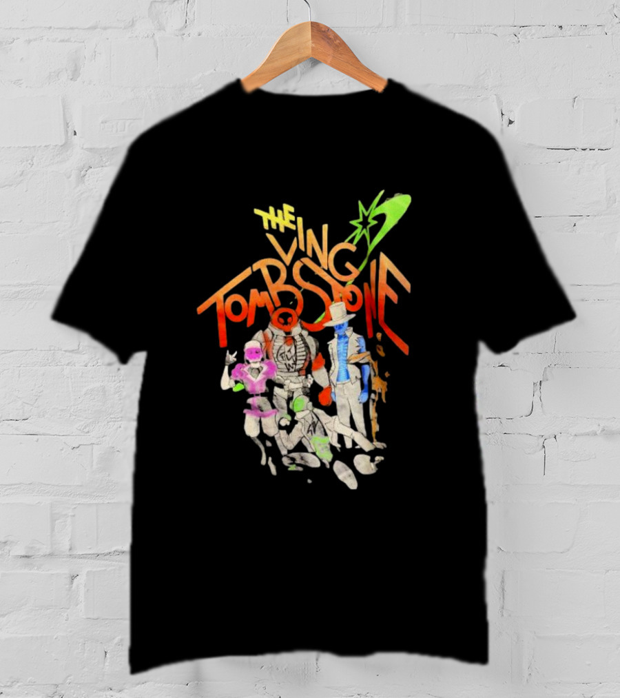 The Living Tombstone Characters And Logo With Colorful T-Shirt