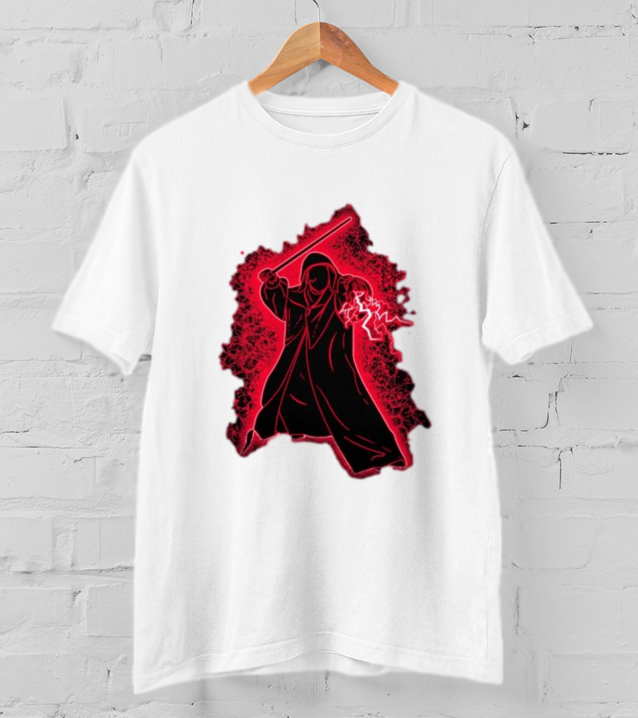 Lord Senator Thunder Dark Force Power Lightsaber Lightning T-Shirt