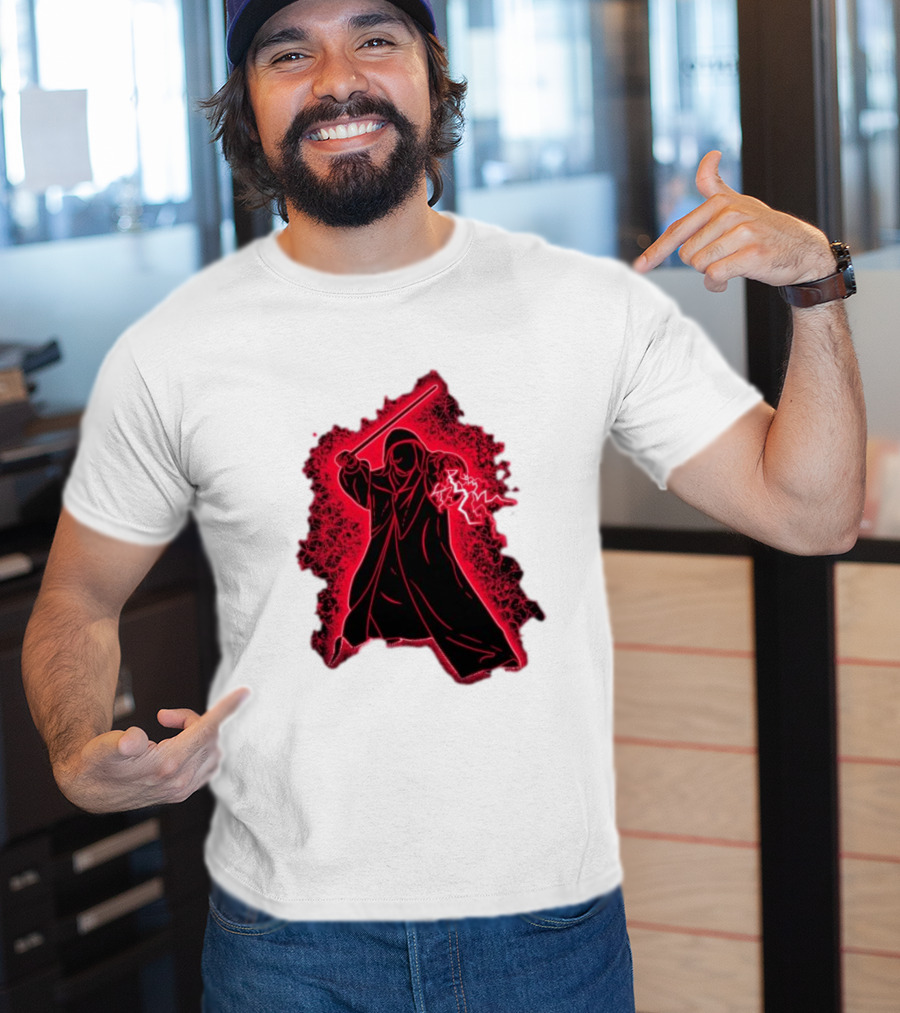 Lord Senator Thunder Dark Force Power Lightsaber Lightning T-Shirt