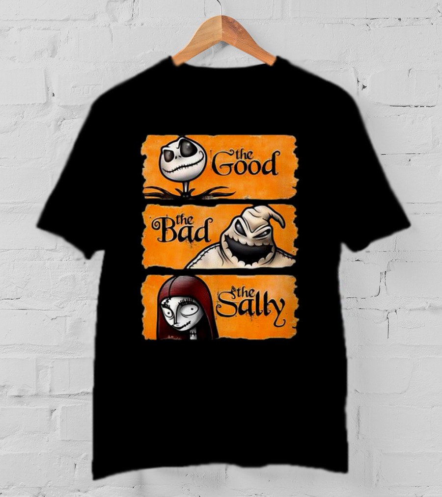 Jack Skellington The Good Oogie Boogie The Bad Sally T-Shirt