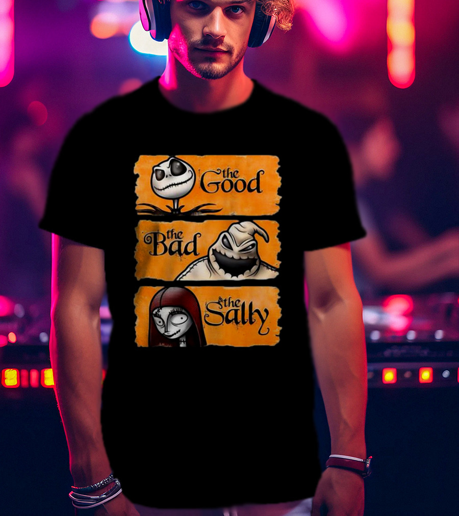 Jack Skellington The Good Oogie Boogie The Bad Sally T-Shirt