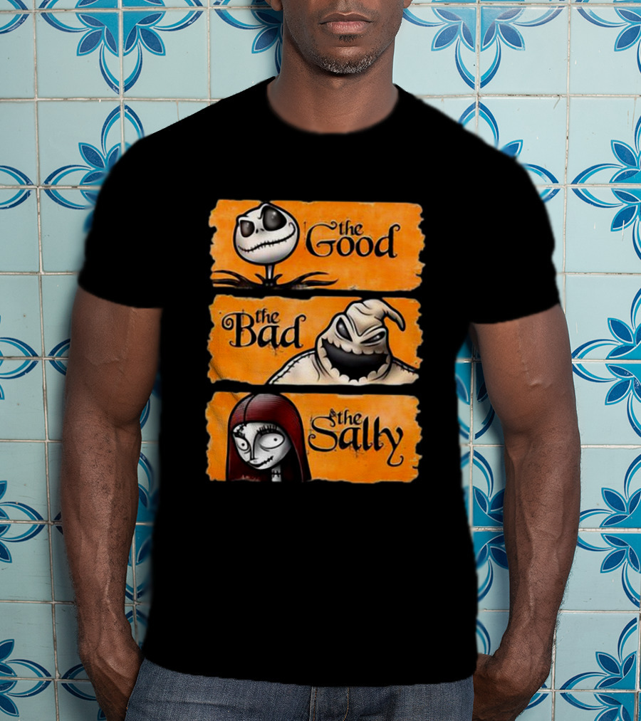 Jack Skellington The Good Oogie Boogie The Bad Sally T-Shirt