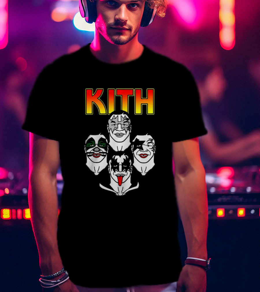 Kith Mike Tyson Kiss Face Paint T-Shirt