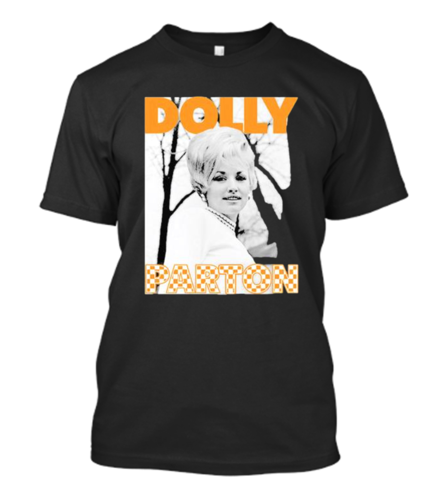Dolly Parton Retro Black And White Tennessee T-Shirt
