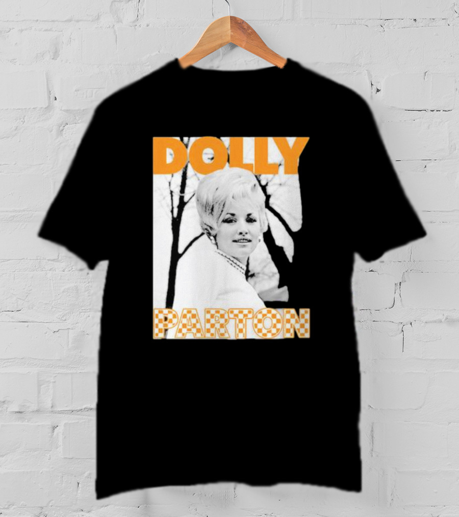 Dolly Parton Retro Black And White Tennessee T-Shirt