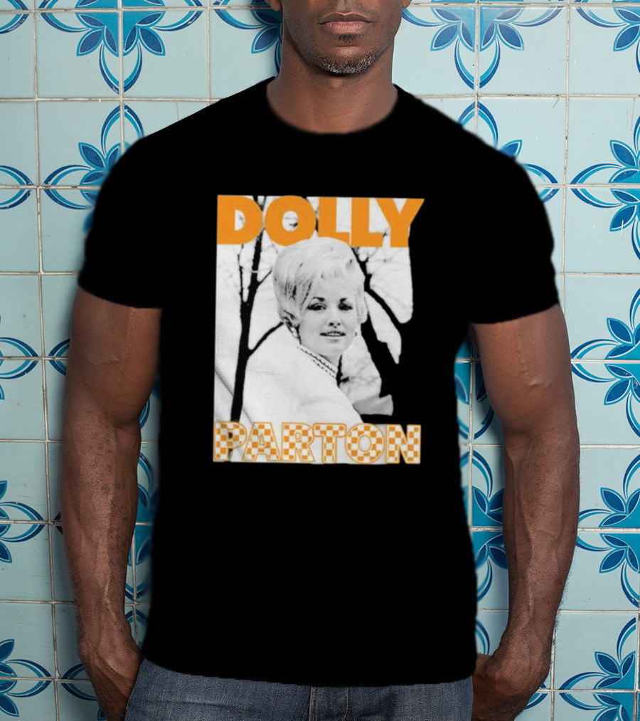 Dolly Parton Retro Black And White Tennessee T-Shirt