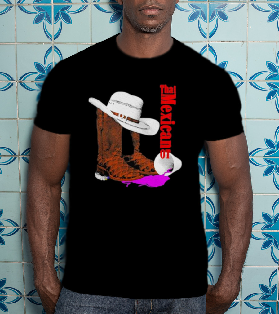 That Mexican Outta Texas Cowboy Hat And Boots T-Shirt