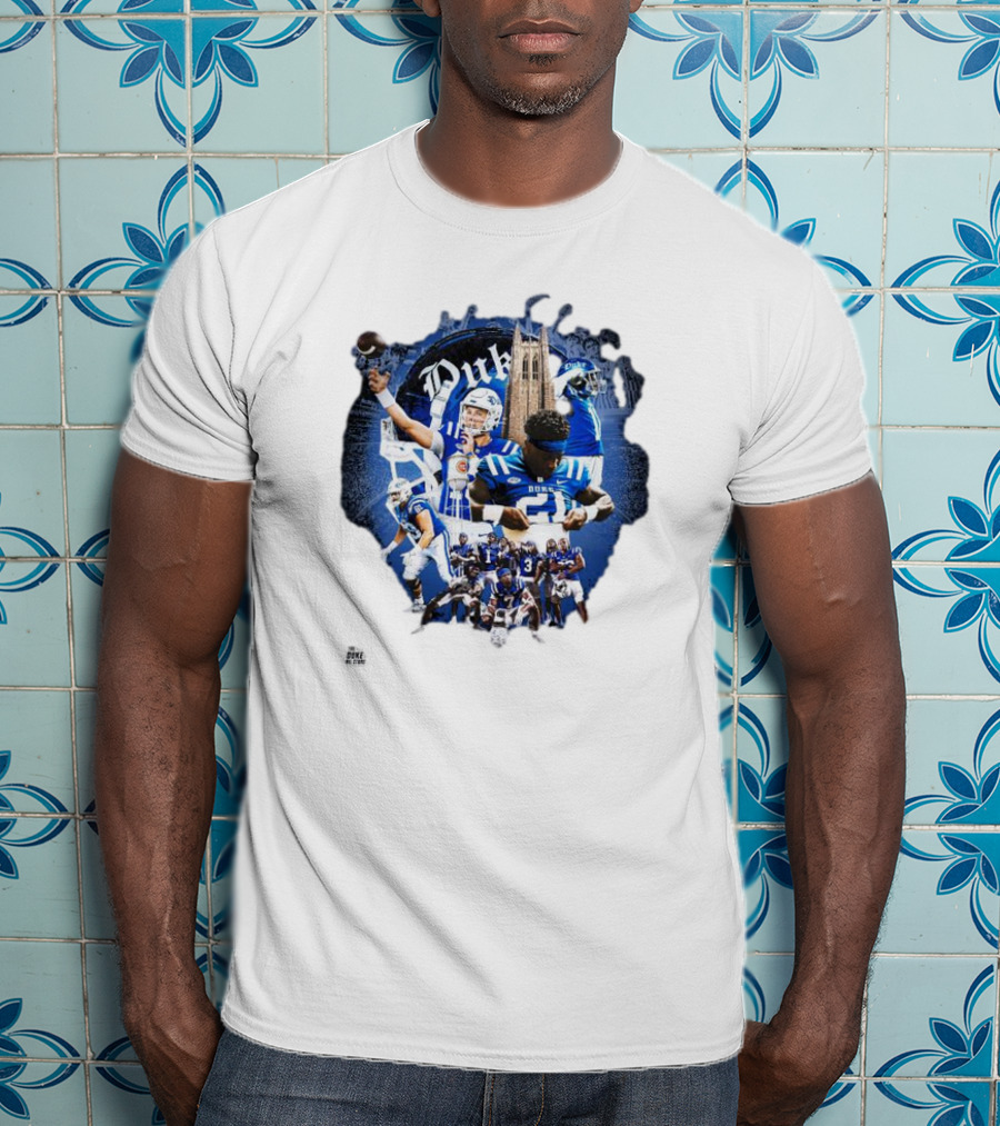Duke Football Team Celebration Images Tower T-Shirt