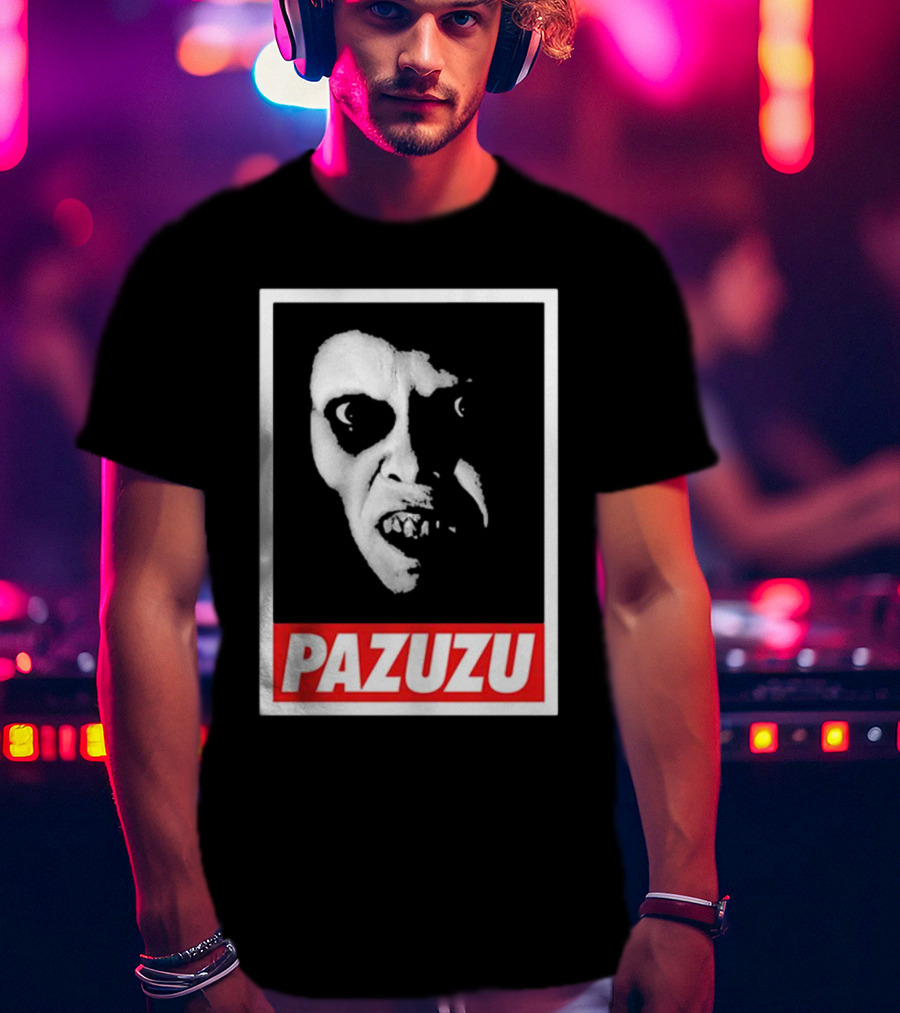 Pazuzu Face The Exorcist Horror Image T-Shirt