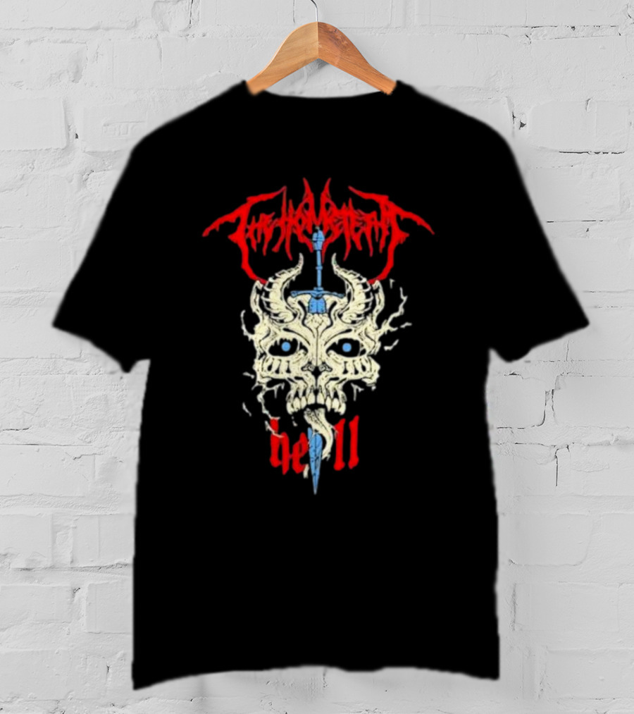 The Home Team Hell Skull Sword T-Shirt