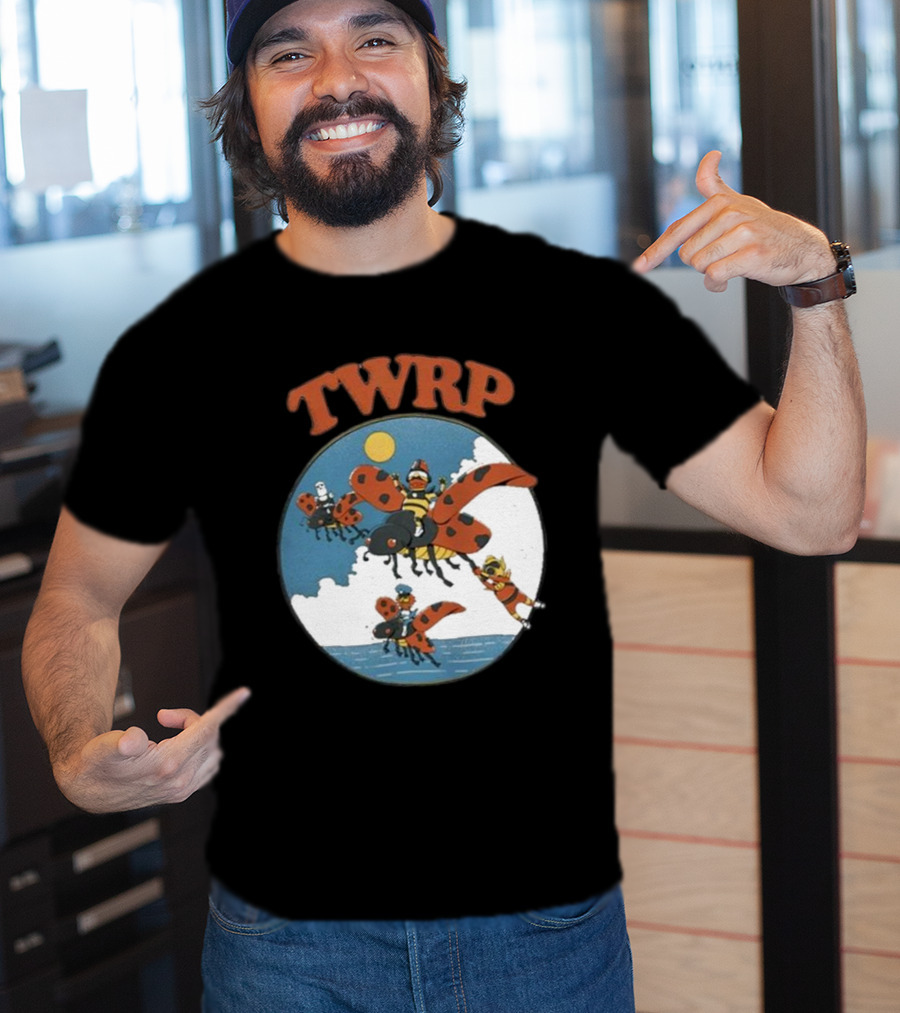 TWRP Band Riding Giant Ladybugs Under The Sun T-Shirt