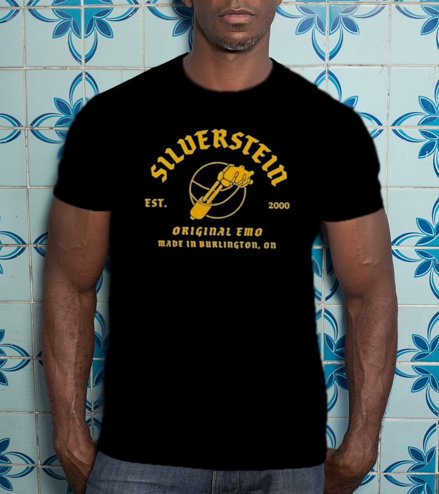 Silverstein Original Emo Made In Burlington ON Est 2000 T-Shirt