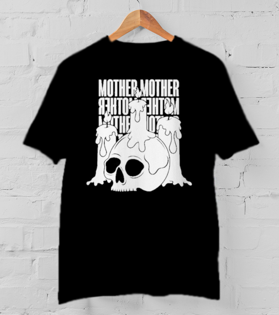 Mother Mother Skull Candle T-Shirt