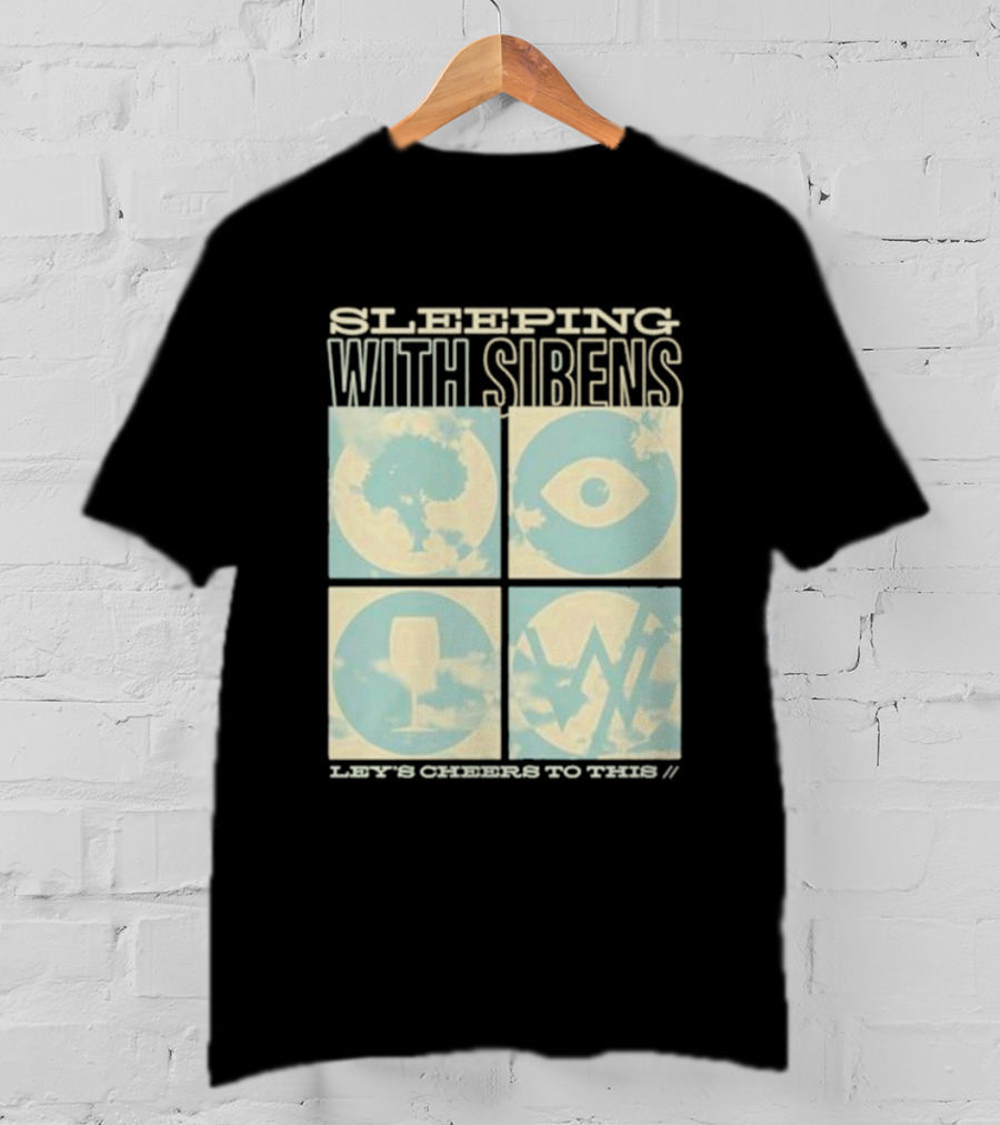 Sleeping With Sirens Let's Cheers To This Iconic Album Art Elements T-Shirt