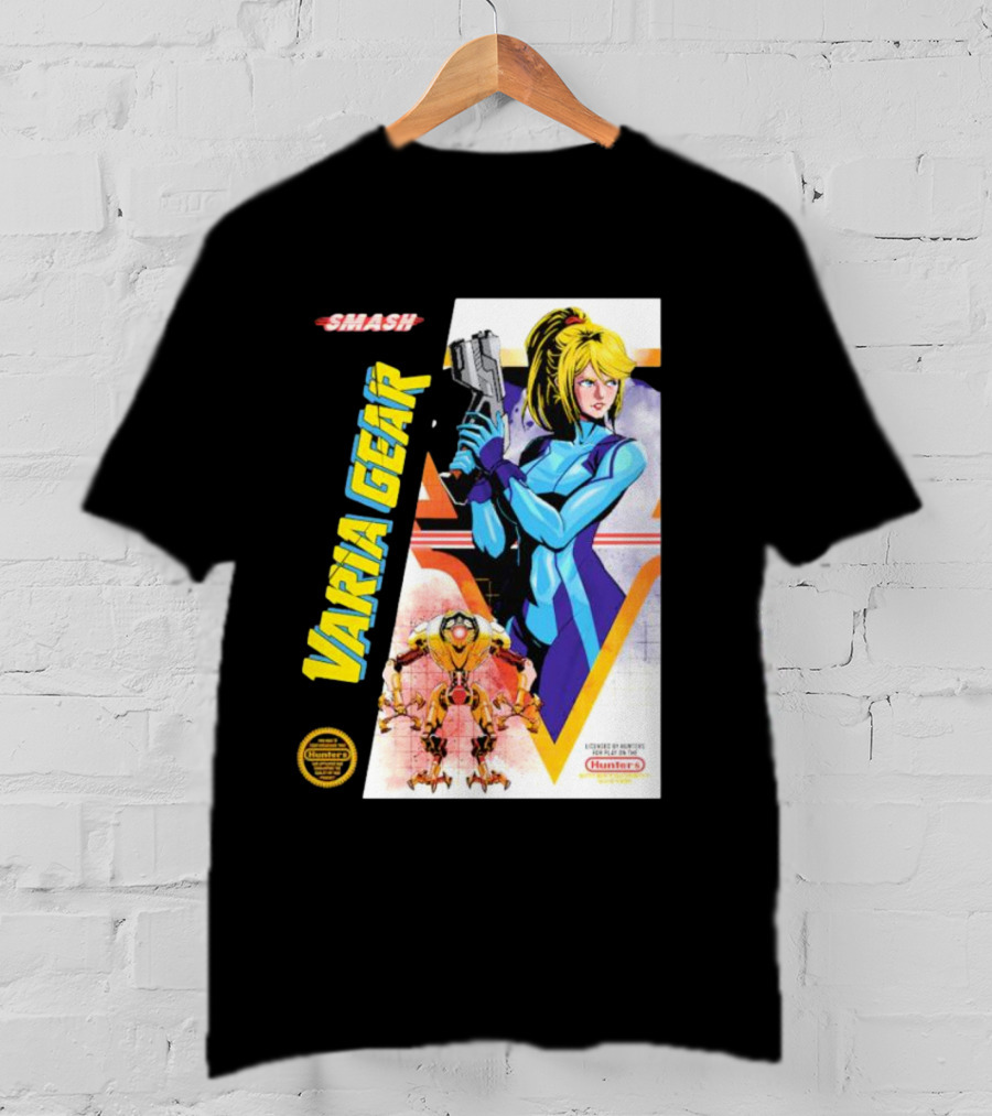 Smash Varia Gear Zero Suit Hunter Chronicles T-Shirt