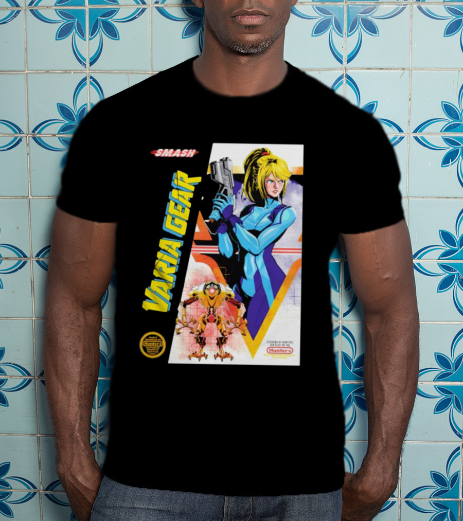 Smash Varia Gear Zero Suit Hunter Chronicles T-Shirt