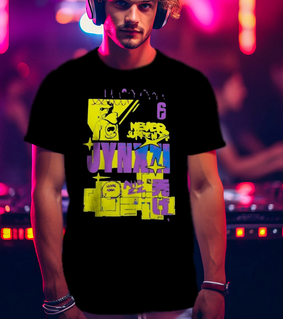Spacestation Gaming Jynkx Never Surrender Ah 2 Ez T-Shirt