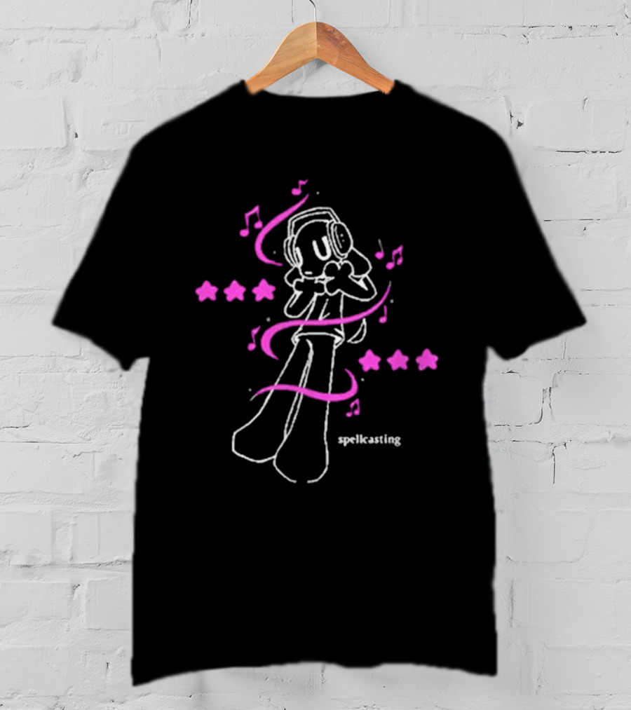 Spellcasting Doodle Dog Musical Magic T-Shirt