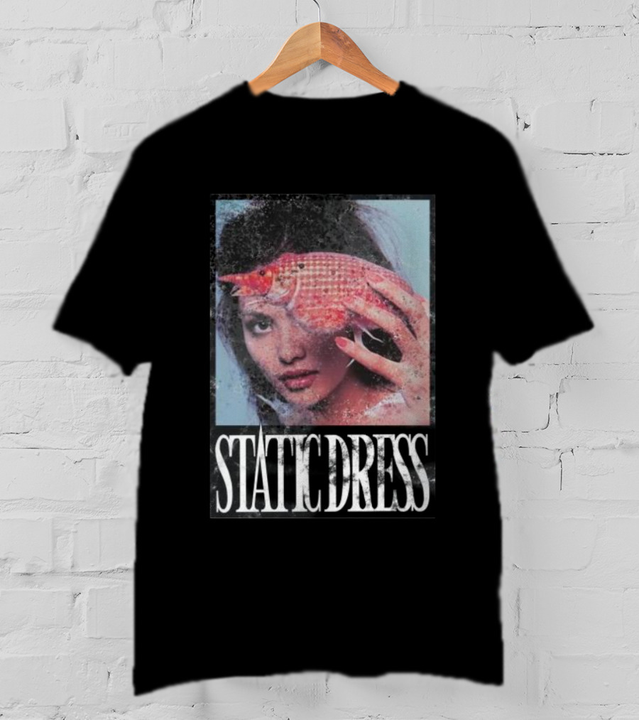 Static Dress Fish Net Mask T-Shirt