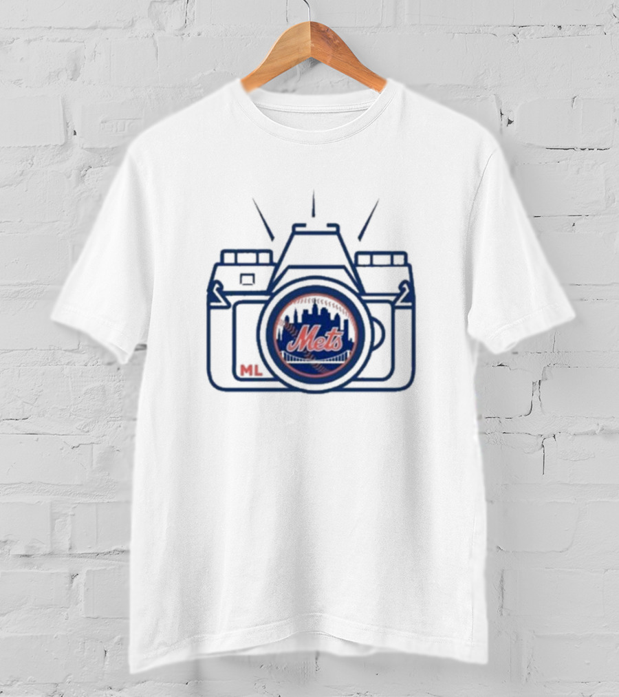 Mets Marc Levine ML Camera T-Shirt