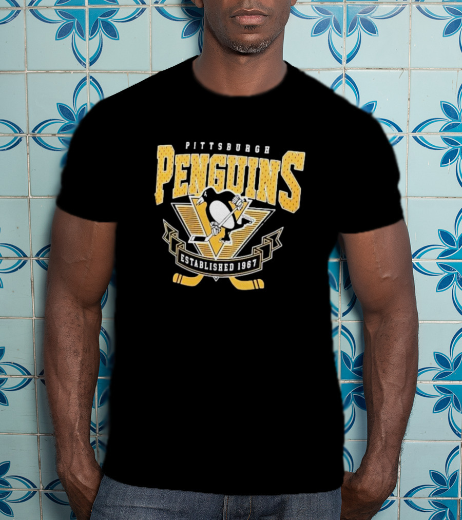 Pittsburgh Penguins Established 1967 Iconic T-Shirt
